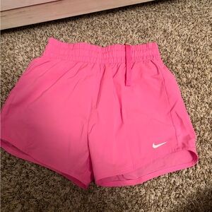 Nike Women's Vibrant Pink Athletic Shorts